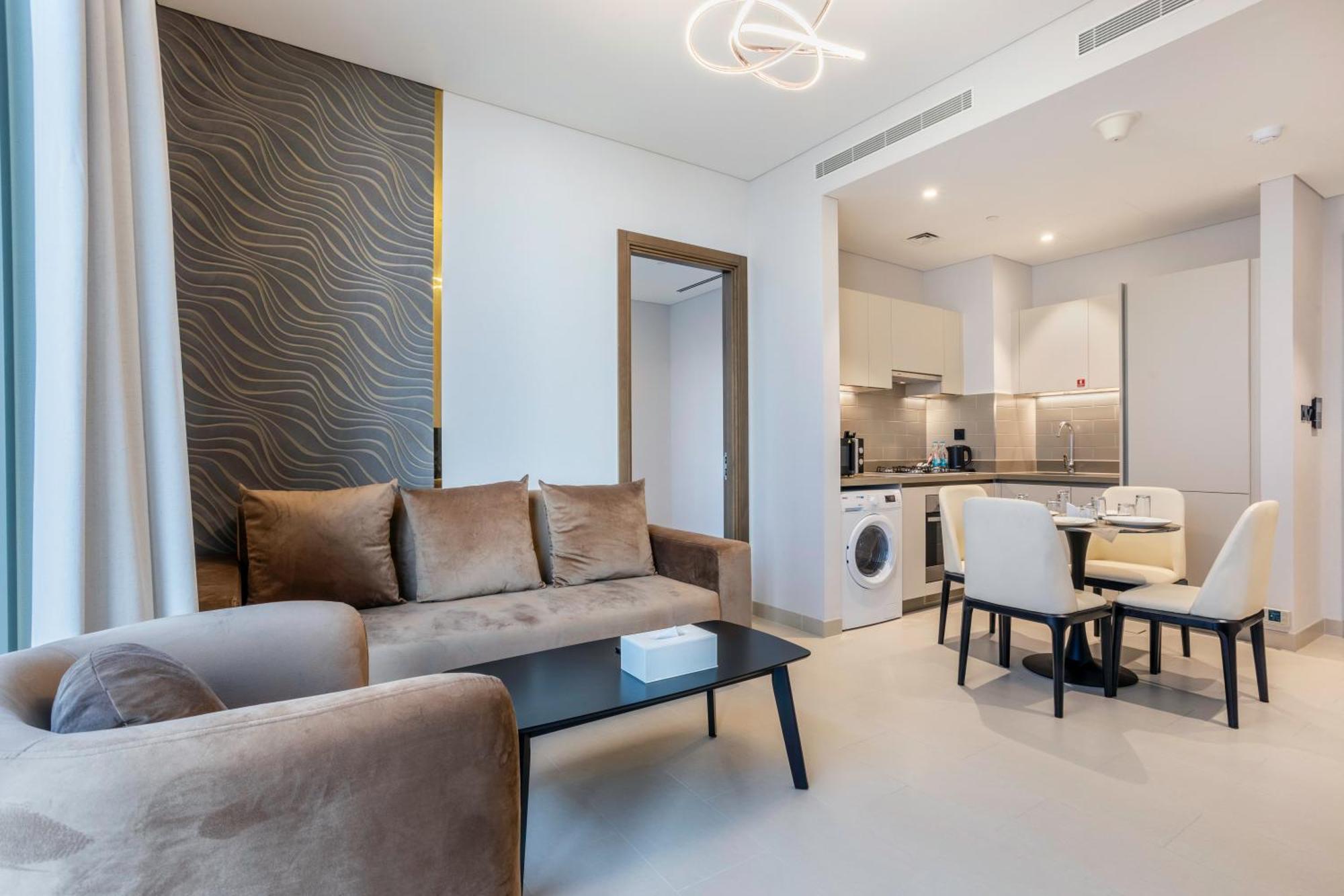 Stay By Latinem Luxury 1Br Plus Study Holiday Home Cv A2712 Near Downtown Dubaj Exteriér fotografie